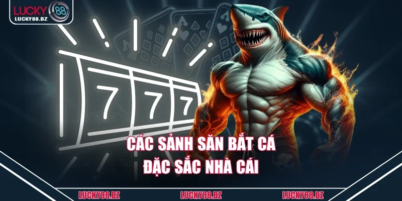 Các sảnh săn bắt cá đặc sắc nhà cái
