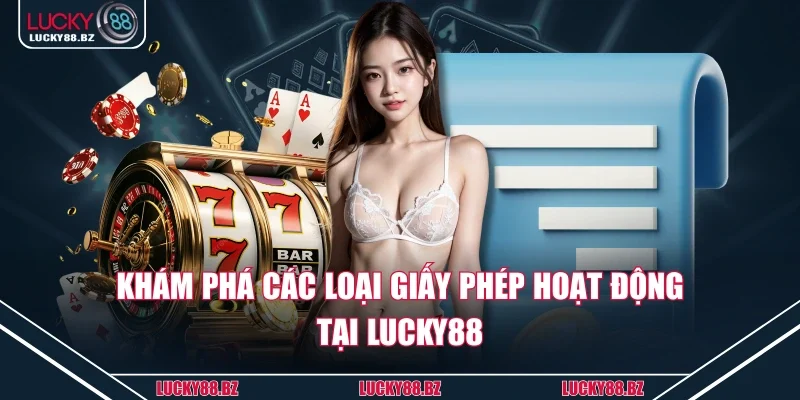 Khám phá các loại giấy phép hoạt động tại lucky88